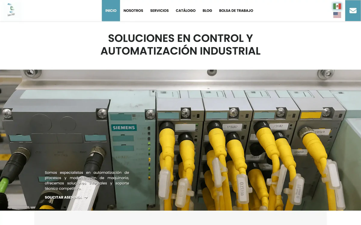 Website preview for ELRO Control